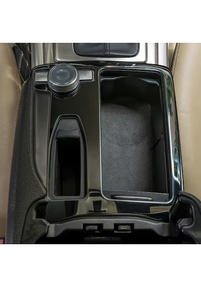 Mercedes Benz W207 Orta Konsol Bardaklık Çerçevesi Parlak Siyah