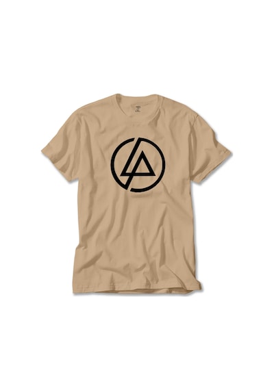 Linkin Park Classic Logo Krem Tişört