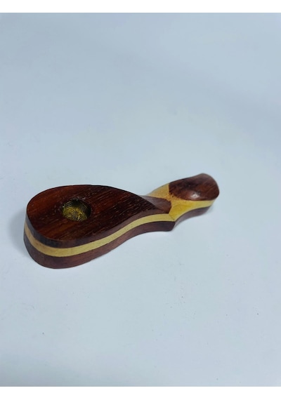 Ahşap Bambu Minik Ceplik Pipo //10cm