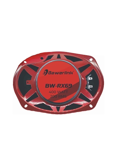 Bawerlink Bw-rx69 Deprem Serisi Oval Kurşun Göbek 6x9 Oto Midrange Hoparlör Çifti 800w-400w Rms