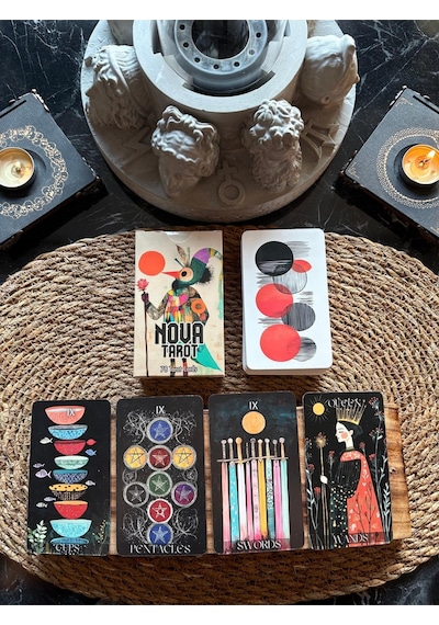 Nova Tarot Destesi 78 Kart - Arındırma Kesesi Hediyeli