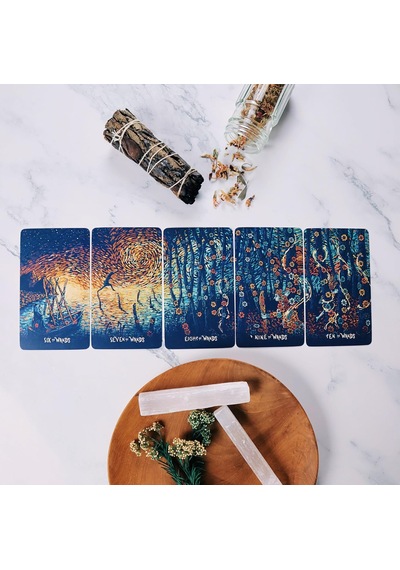 The Prisma Visions Tarot Deck Metal Kutu