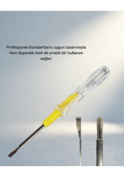 Profesyonel Neon Işıklı Elektrik Kontrol Kalemi 110v-220v