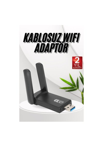 Wifi Adaptörü Bt5.0 Wifi 2'si Bir Arada Çift Bantlı Çift Anten Mh-hs7188-0091
