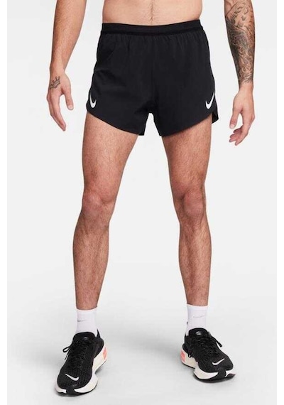 Nike Dri Fit Adv Aeroswift Brief Lined 4 Inch Short Erkek 4 Cepli Koşu Şortu Siyah Siyah