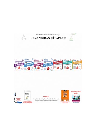 Nartest 8. Sınıf Tüm Dersler 7 Kitap Seti