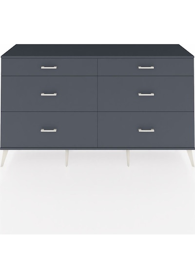 Hyperion Konsol 6 Çekmeceli 176x44x99 Antrasit-antrasit Antrasit-antrasit