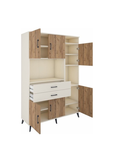Hyperion Dolap 9 Raflı 2 Çekmeceli 6 Kapaklı 132x44x195 Aytaş... Aytaşı Hyperion Dolap 9 Raflı 2 Çekmeceli 6 Kapaklı 132x44x195 Aytaş... Aytaşı