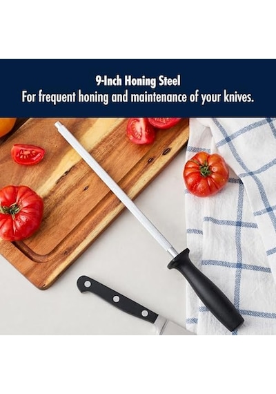 Henckels Edge Pro Bileme, 22,9 Cm, Siyah/paslanmaz Çelik -