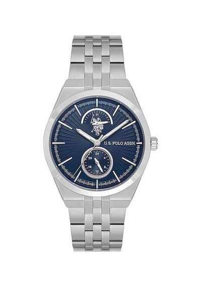U.s. Polo Assn. Uspa1124-01 Erkek Kol Saati Metalik Gri