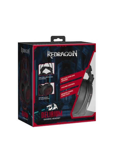 Redragon Delirium 64213 Kulak Üstü Oyuncu Kulaklığı