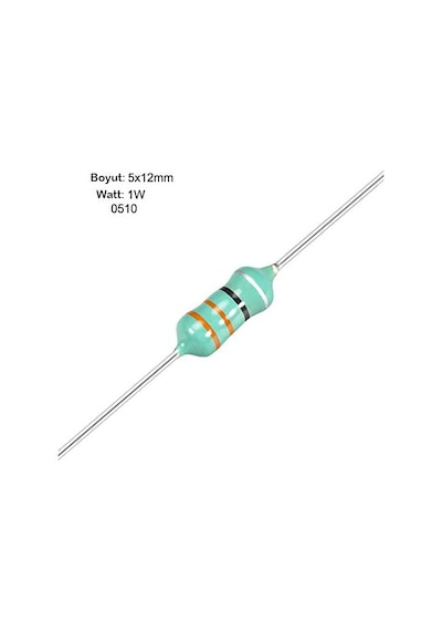 22uH 1W Direnç Tip Bobin - 0510