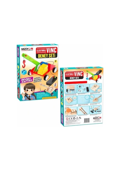 Misyon Deney Seti Elektrikli Vinç Msy-5847