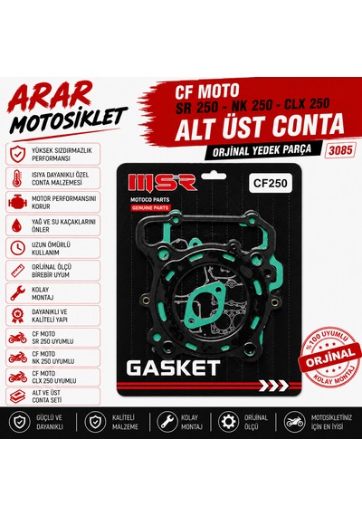 Cf Moto Sr 250- Nk 250-clx 250 Alt Üst Conta-3085