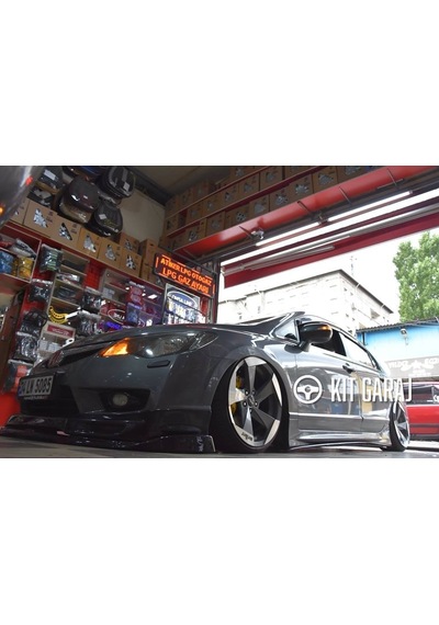 Honda Civic Fd6 3 Parça Ön Lip Plastik Boyasız