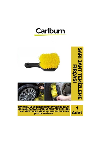 Premium Dayanıklı Ergonomik Yoğun Sert Kıl Yapılı Araba Motorsiklet Bisiklet Jant Temizleme Fırçası