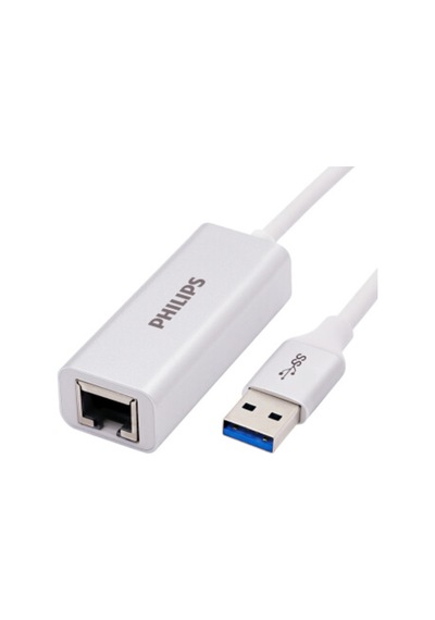 Philips Uyumlu Usb 3.0 To Rj45 Ethernet Çevirici Usb Çıkışını İnternet Girişine Dönüştürücü Aparat