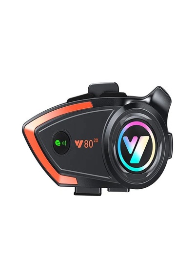 Y8002X Ip67 Su Geçirmez 2 Kişi 800 Metre Blueooth Interkom Motosiklet Kask Kulaklık