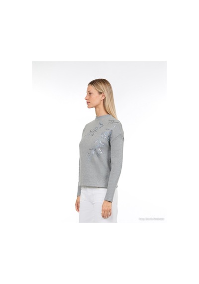 Yargıcı Regular Bisiklet Yaka Uzun Kol Sweatshirt 26kksw9001l 022 Gri