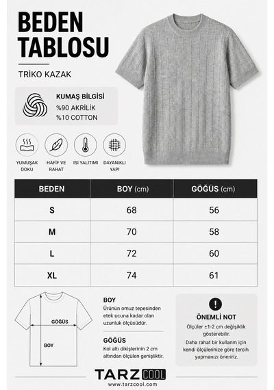 Cool Tarz Erkek Çizgili Triko Tişört Bisiklet Yaka Slim Fit Kısa Kollu Bordo Bordo