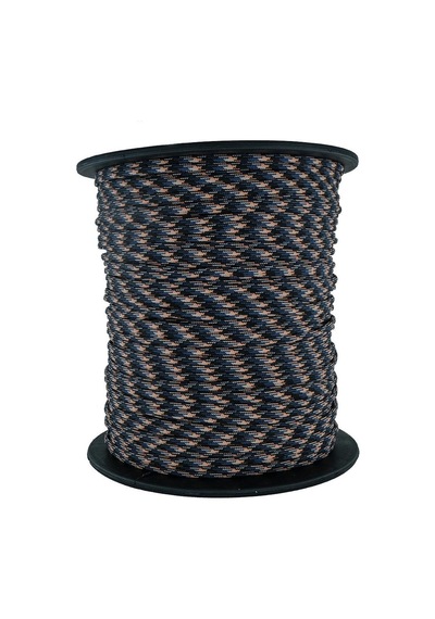 Mg Ropes Paracord İp 4 Mm Lacivert Desenli No:59 10 Metre Çok Renkli