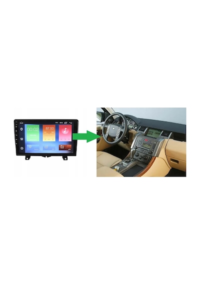 Land Rover Range Rover Sport Android Multimedya Sistemi 4-64 Cadence R18 2005-2009 Ön Kayıt Kamera Hediyeli Diğer
