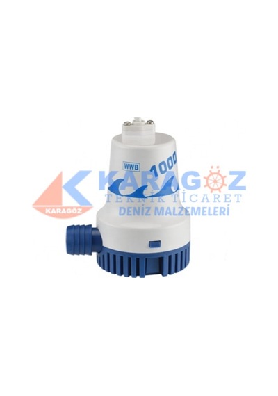 SUBMERSIBLE BİLGE PUMP SİNTİNE POMPASI 1000GPH 12V