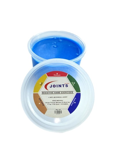 Fizyoterapi Aletleri El Egzersiz Hamuru 85 Gr Mavi