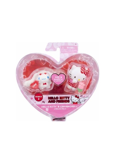 Hello Kitty Ve Arkadaşları Hello Kitty İle Cinnamoroll 2 Li Figür Paketi