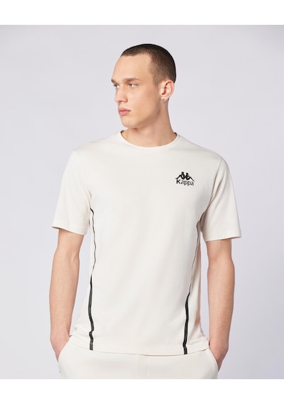 Kappa Fabio Tee Erkek Ekru Regular Tişört