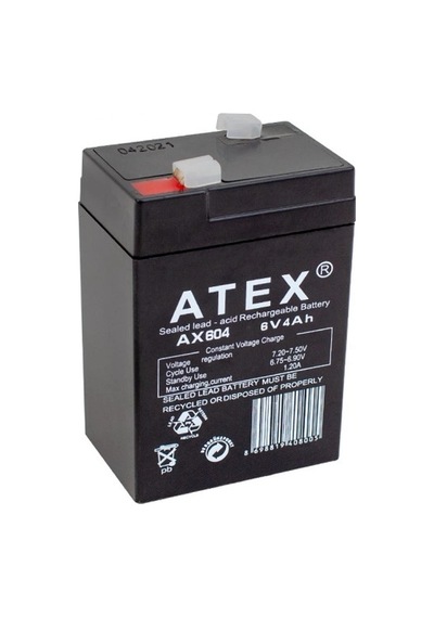 Kalın Kuru Akü 6v-4ah Amper 70x48x101mm Bx40