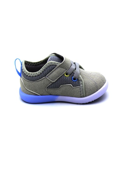 Vicco 950-e25y-233 Unisex Bebe İlk Adım Ayakkabı Gri