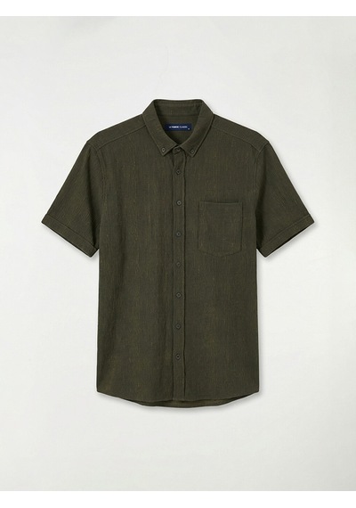 Lcwaıkıkı Classic Haki Regular Fit Erkek Gömlek