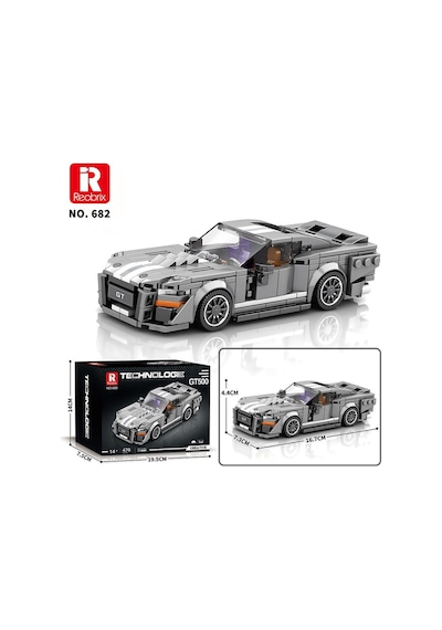 Reobrix Creator 682 Ford Shelby Gt500 Spor Araba Yaratıcı Yapı Blok Seti Building Blocks - 476 Parça