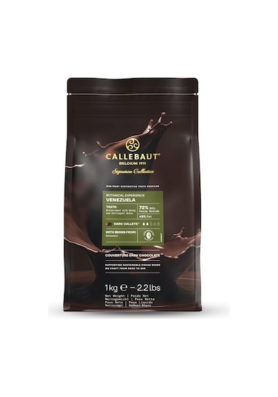 Callebaut Bitter Çikolata Venezuela %72 1 Kg