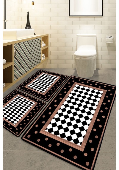 Panyhc 70x120 Cm Banyo Halısı Djt Renkli