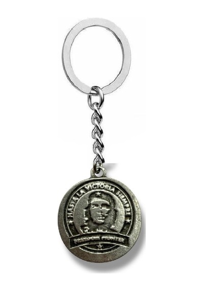 Che Guevara Madalyon Figürlü Antik Unisex Anahtarlık Özgürlük, Cesaret Ve Devrim Ruhu Simgesi