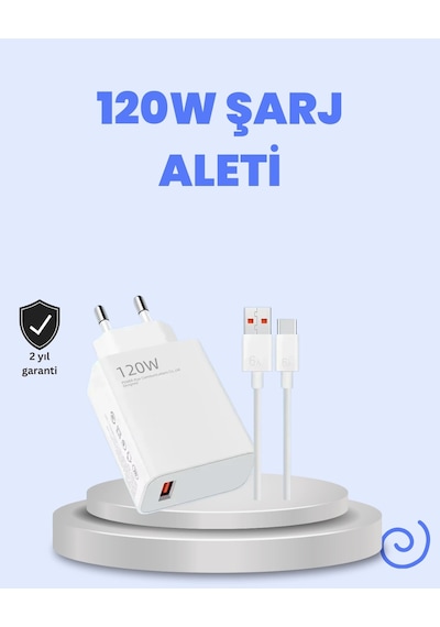 120 Watt Turbo Şarj Cihazı Xiaomi Redmi Note 10 11 12 Uyumlu 1 78377343