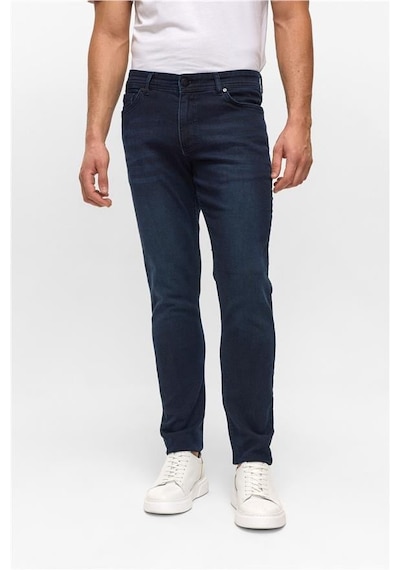 Süvari Mavi Slim Denim Pantolon Mavi