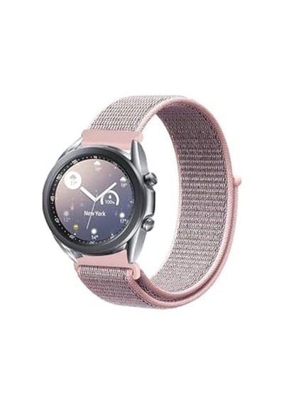 Samsung Galaxy Watch 3 41mm Uyumlu Kordon Kumaş Spor Tasarım Kayış