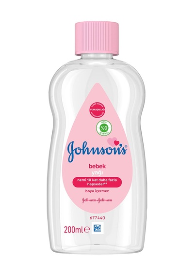 Johnson's Bebek Yağı 200 Ml 3 Adet