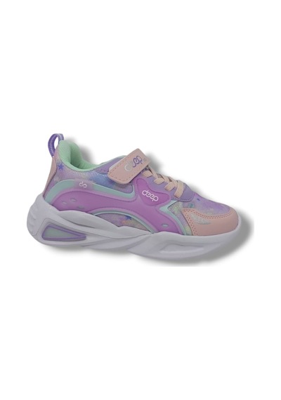 Zerhan Deep Kids 555 Kız Çocuk Lila Spor Ayakkabı Lila