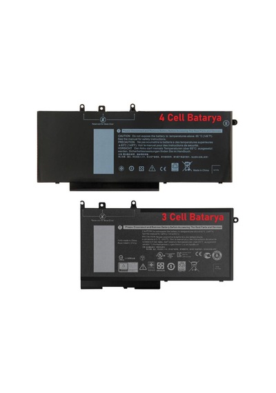 Dell Uyumlu E5580, E5590, E5591 Notebook Bataryası Ver.2 - 4Cell