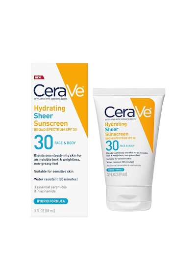 Cerave Hydrating Sheer Spf30 Yüz Ve Vücut Güneş Kremi 89ml