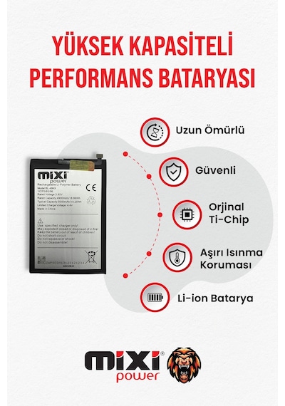 İnfinix Hot 10 İ / Hot 30 5g / Smart 7 Uyumlu Tam Kapasite Batarya Tr Garantili