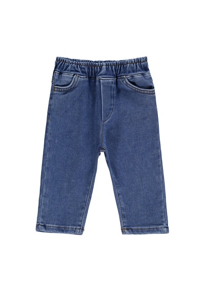 Civil Baby Basic 6-18 Ay Pantolon - Mavi Açık Mavi