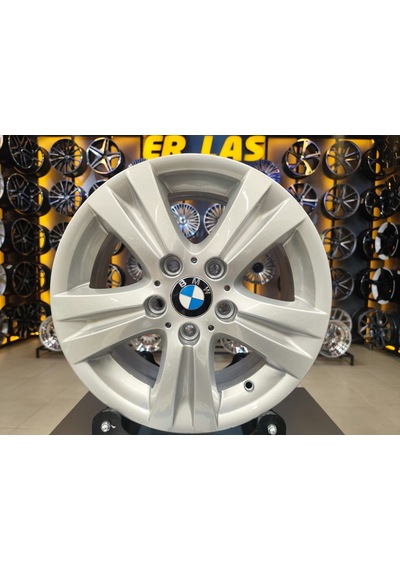 4 Adet Bmw  7.5 16 5 120 Et44 72.6 Sılver Jant Yenilenmiş Takım