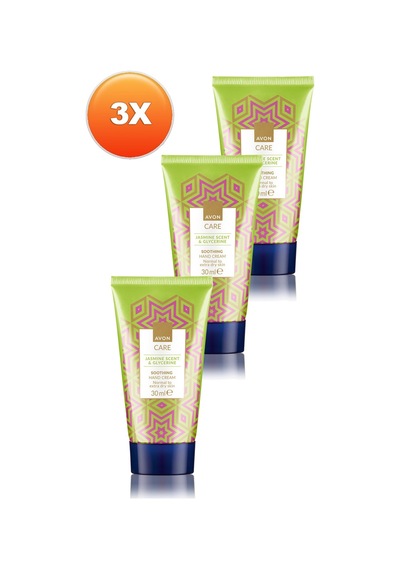 Avon Care Yasemin Kokulu Gliserin El Kremi 3 x 30 ML