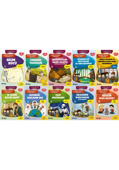 3.ve 4.sınıflar İçin Dünyanın Değişim Yolculuğu Seti Slime Set Hediye