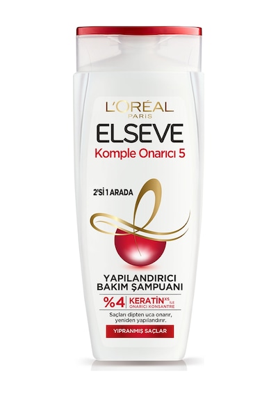 Elseve Komple Onarıcı 5 Yapılandırıcı 2 in 1 Bakım Şampuanı 450 ML